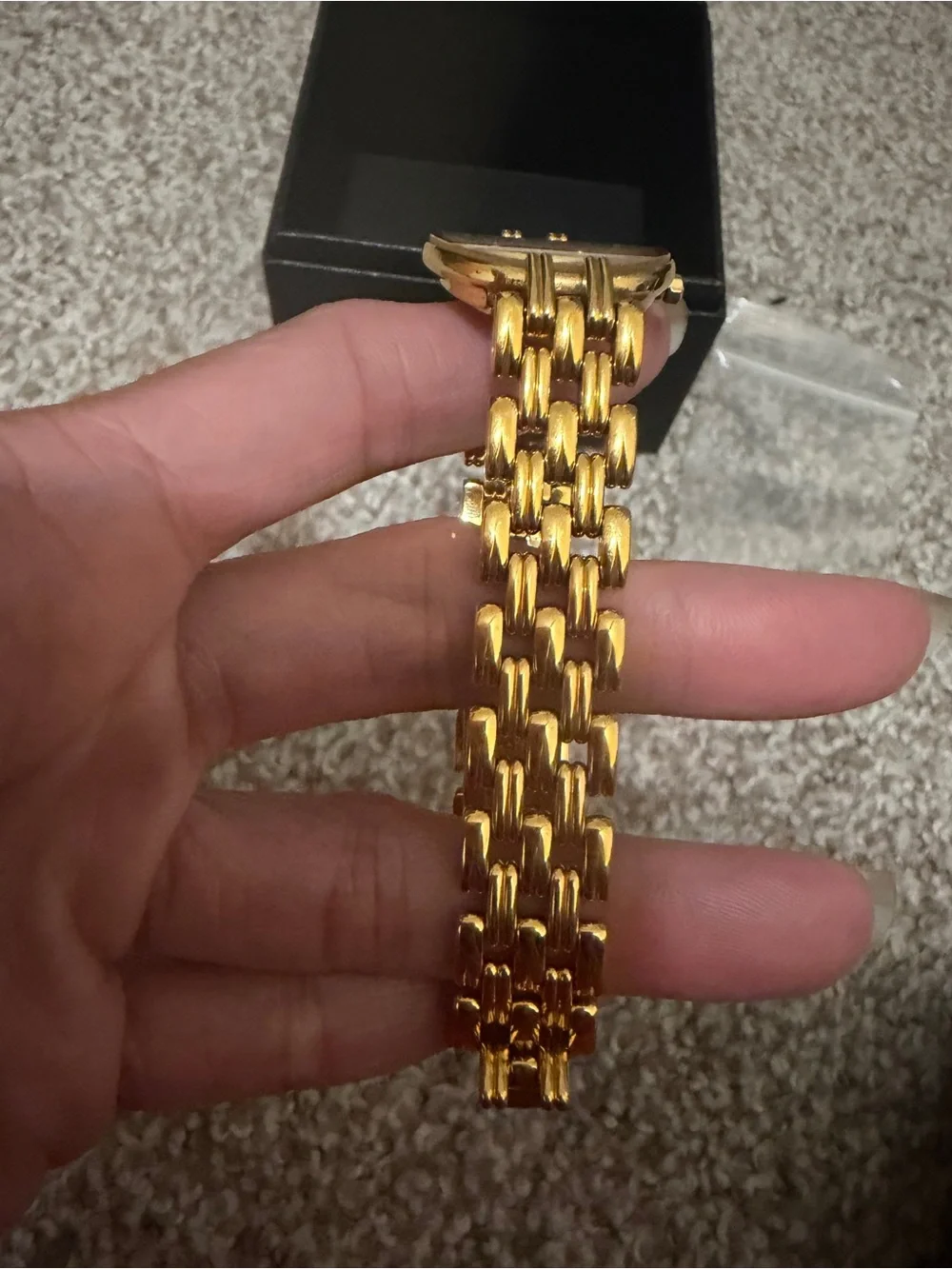 “Preloved” Dior Gold-Tone Women's Bracelet Watch